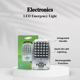 LED emergency light with packaging